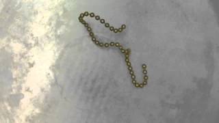 KNOT Unknotting of a beaded chain 5 [upl. by Gokey]