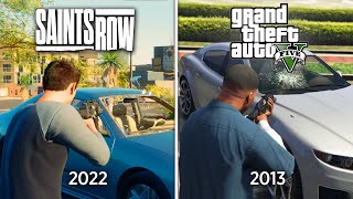 Saints Row 2022 vs GTA 5  Details Comparison [upl. by Alexa]