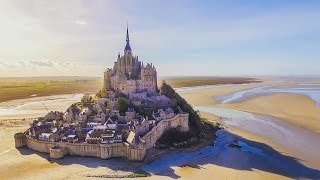 Exploring Incredible ISLAND MONASTERY Mont SaintMichel France [upl. by Oringa]