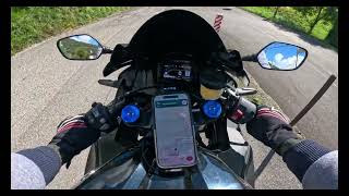 RIDE WITH ME  Bergamo Valleys 5  Honda CBR600RR 2024  Pure Sound  Italy [upl. by Eliathas]