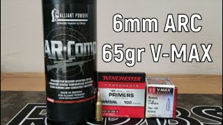 Hornady 65gr VMAX 6mm Arc [upl. by Eiramasil]