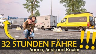 32  STUNDEN auf der FÄHRE・Mit Finnlines von Travemünde nach Helsinki・FINNLAND mit dem CAMPER [upl. by Eggleston]