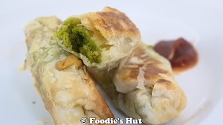 Peas Roll  Recipe by Foodies Hut  0062 [upl. by Fauch]