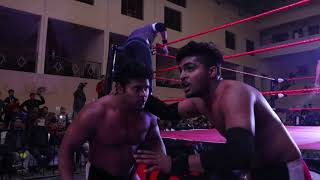 RWE  Prince Builder VS Raja Prateek Tag Team Match Zero Round 20 jan 19 jhansi [upl. by Hpesojnhoj]