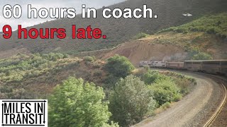 Amtrak California Zephyr full trip in coach  Apparently a Trip Report [upl. by Hultin]