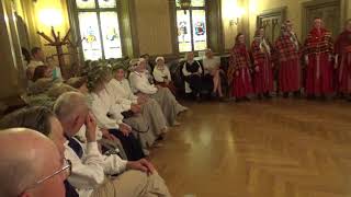 Alte lettische Volkslieder  old latvian Folksongs  Festival quotBALTICA 2018quot  1662018 [upl. by Annahsal342]