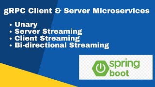 gRPC Client amp Server Microservices Implementation Using Spring Boot [upl. by Lyrac869]