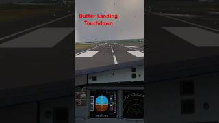 A319 Butter Landing MSFS Saint Denis [upl. by Howlend35]