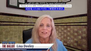 Lisa Deeley  Vote Down the Ballot [upl. by Minni]