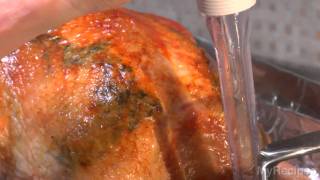 How To Baste a Turkey [upl. by Yrellav]