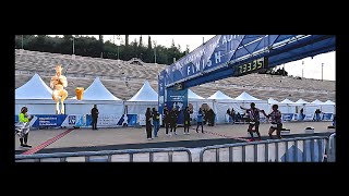 Athens Center Promenade  The 41st Athens MarathonThe Authentic Finish 101124  Pan11 [upl. by Ecinreb]