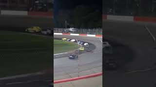 Bandolero action from the 44th annual Wisconsin State Championships at Jefferson Speedway [upl. by Ettenuahs]