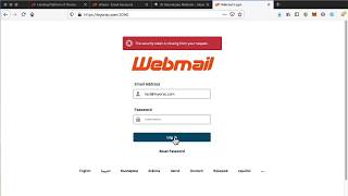 Use Webmail to send and receive emails [upl. by Atkins]