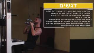 משיכת פולי עליון עם ידית וי [upl. by Mensch]