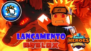 ✅MAIS UM JOGO DE AUTO CLICKER DA MINHA VIDA NO ROBLOX  ANIME HEROES SIMULATOR [upl. by Hayimas924]