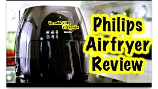 Philips Air Fryer Review Hindi  Philips Airfryer XL India Demo  Philips Airfryer HD 9240 [upl. by Huberto]