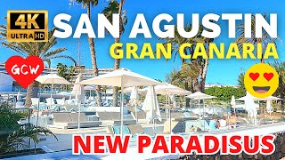 SAN AGUSTIN Gran Canaria SPAIN 🔴 San Agustin Beach Club to Corallium Beach Hotel [upl. by Yenrab]