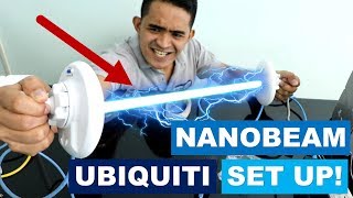 Nanobeam Ubiquiti Point to Point  Quick Setup  Beginners Guide [upl. by Gorlin]