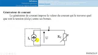 le générateur électrique  partie 2  chapitre 1  généralités  cours délectronique de base [upl. by Johnston]