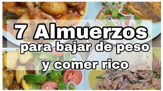 🤯ideas de ALMUERZOS ricos fáciles y saludables para bajar de peso 🥦🌽🍓🍗🍲🥗 [upl. by Tiphany]