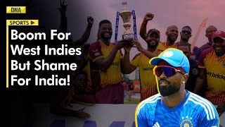 IND vs WI 5th T20I Highlights West Indies Historic T20I Series Win Over India [upl. by Aicad824]