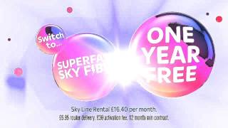 Sky Fibre advert with Disgust from Inside Out [upl. by Alauqahs]