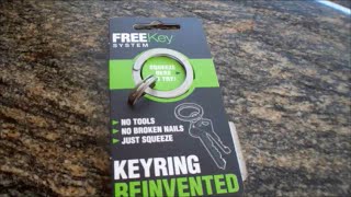 FreeKey System Key Chain Review [upl. by Cranston103]