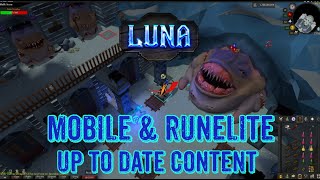 Luna RS Runelite amp Mobile 800 Plugins Epic Bosses amp More  RSPSOSRS oldschool adventures [upl. by Aisirtap]