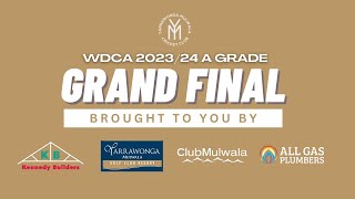 WDCA A Grade Grand Final DAY 2  202324 Yarrawonga Mulwala v Rovers United Bruck [upl. by Benedix]