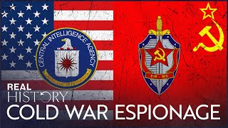 The Cat and Mouse Game Of Cold War Espionage  CIA vs KGB  Real History [upl. by Anirdnaxela]