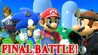 The Final Smash Battle  Super Smash Bros Ultimate Movie [upl. by Bonis]