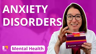 Anxiety Disorders Psychiatric Mental Health  LevelUpRN [upl. by Ahsitnauq]