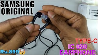 Samsung Original IC050 TypeC Earphone Unboxing [upl. by Durr]