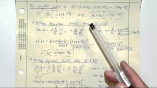 Parallel Pipe Flow System Example [upl. by Anahgem]