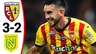 Lens vs Nantes 32 Adrien Thomasson Goal All Goals and Extended Highlights [upl. by Anahsahs738]