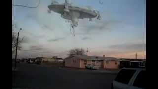 UFO over Monahans Texas Anybody else see this [upl. by Aicilak171]