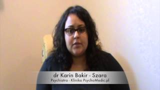 Jak pomóc choremu na depresję  psychiatra dr Karin BakirSzara  psychiatra Warszawa [upl. by Ociredef249]