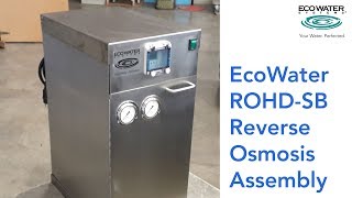 EcoWater ROHDSB Reverse Osmosis Assembly [upl. by Albarran]