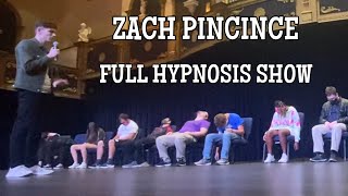 Zach Pincince FULL Hypnosis Show  College Hypnosis Show at Trine University [upl. by Inaj]