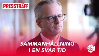 LIVE S budgetmotion för 2024 – Sammanhållning i en svår tid [upl. by Nale]