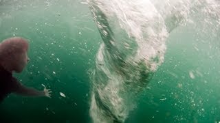 Man In Whirlpool Real Ocean Whirlpool [upl. by Aidul]