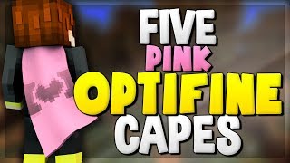 5 Pink Optifine Cape Designs Best Minecraft Capes [upl. by Nutsud]