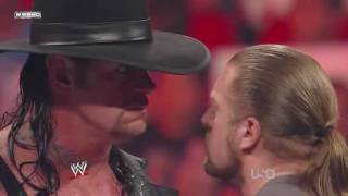 Triple H and Undertaker returns 2011 on WWE RAW 22111 HD [upl. by Juna]