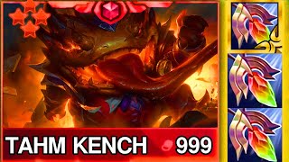 INFINITE HEALING 6 BRUISER TAHM KENCH ⭐⭐⭐ TFT SET 10 [upl. by Nichole]