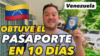 🤯SAQUE EL PASAPORTE VENEZOLANO EN 10 DÍAS  Cómo solicitar tu pasaporte 2023 Tutorial 😄 [upl. by Oneal]