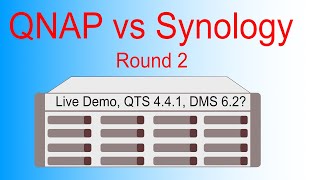 Qnap vs Synology Live Demo Vergleich R2 deutsch 2020 [upl. by Changaris]