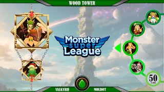 Monster Super League MSL  Wood Tower 50F Valkyrie [upl. by Ethel281]