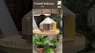 Yurt Customizations – The first balcony in a Yurt [upl. by Eninej720]