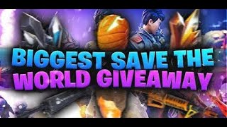 Save the world giveaway Live 1000000 Sunbeam and traps [upl. by Neeruam]