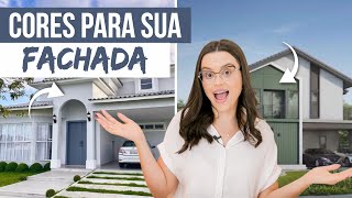 COMO ESCOLHER AS CORES PARA SUA FACHADA Mariana Cabral [upl. by Torp]